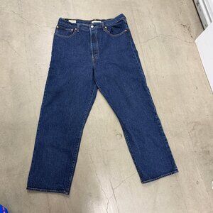 Levi's Ribcage Straight Ankle Dark Wash 33x27